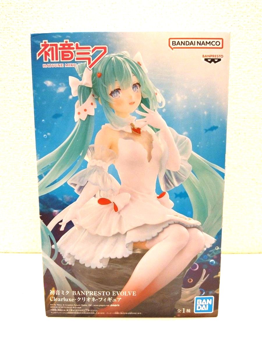 初音未来☆ BANPRESTO EVOLVE Clearluxe-克拉奥涅☆手办