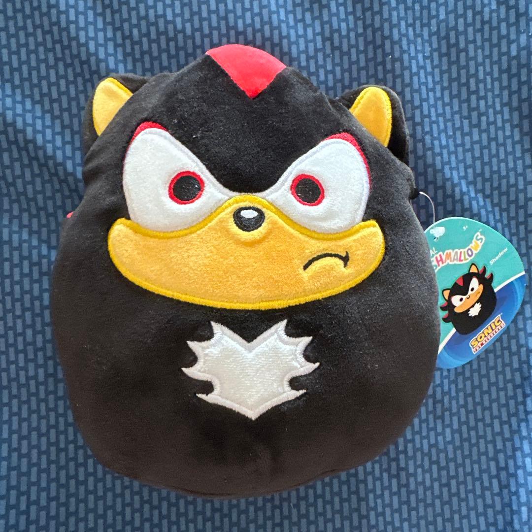 影子 索尼克刺猬 Squishmallows 毛绒玩具