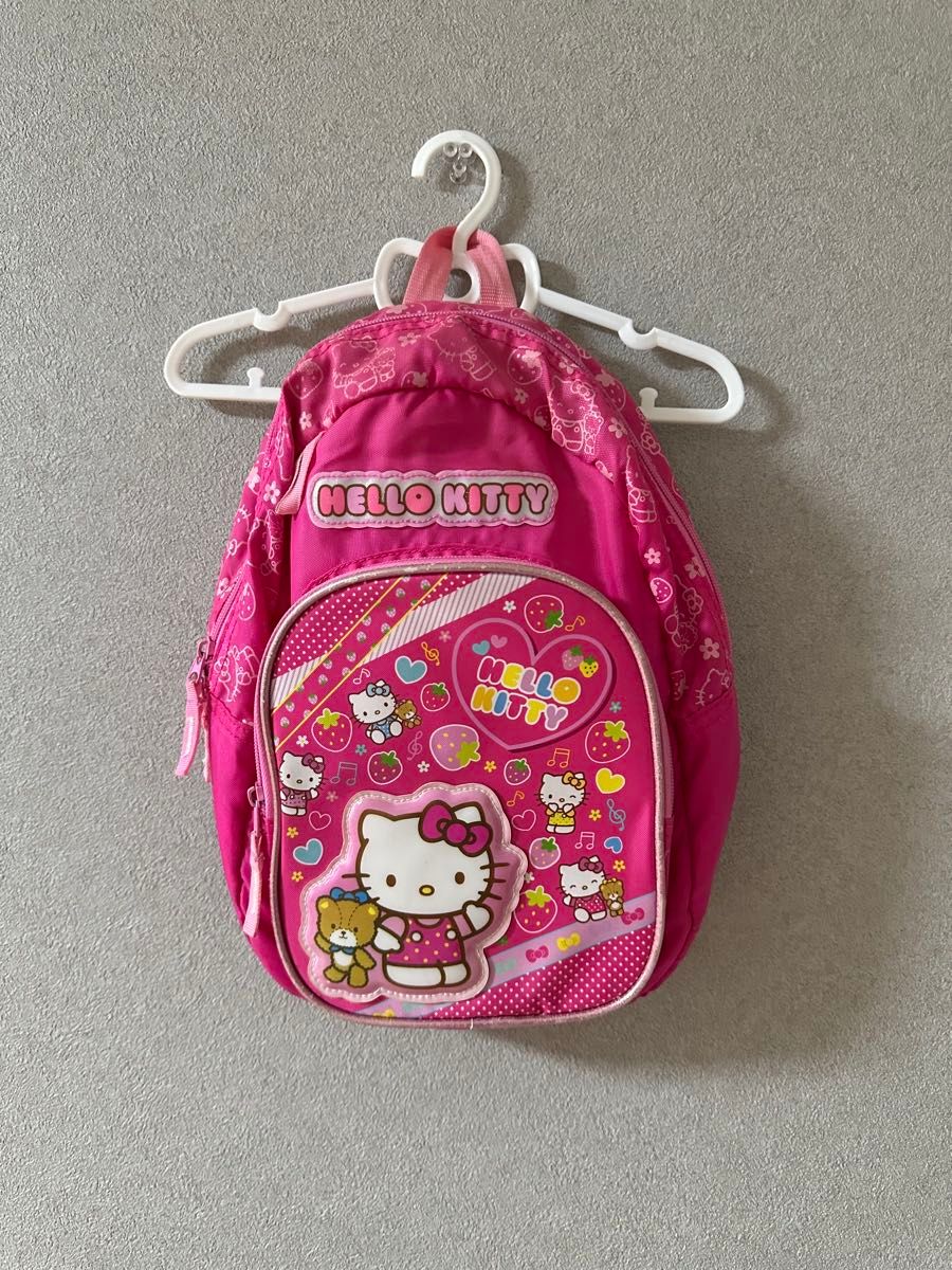 Hello Kitty Kids Backpack Pink for Children Sanrio Excellent Condition