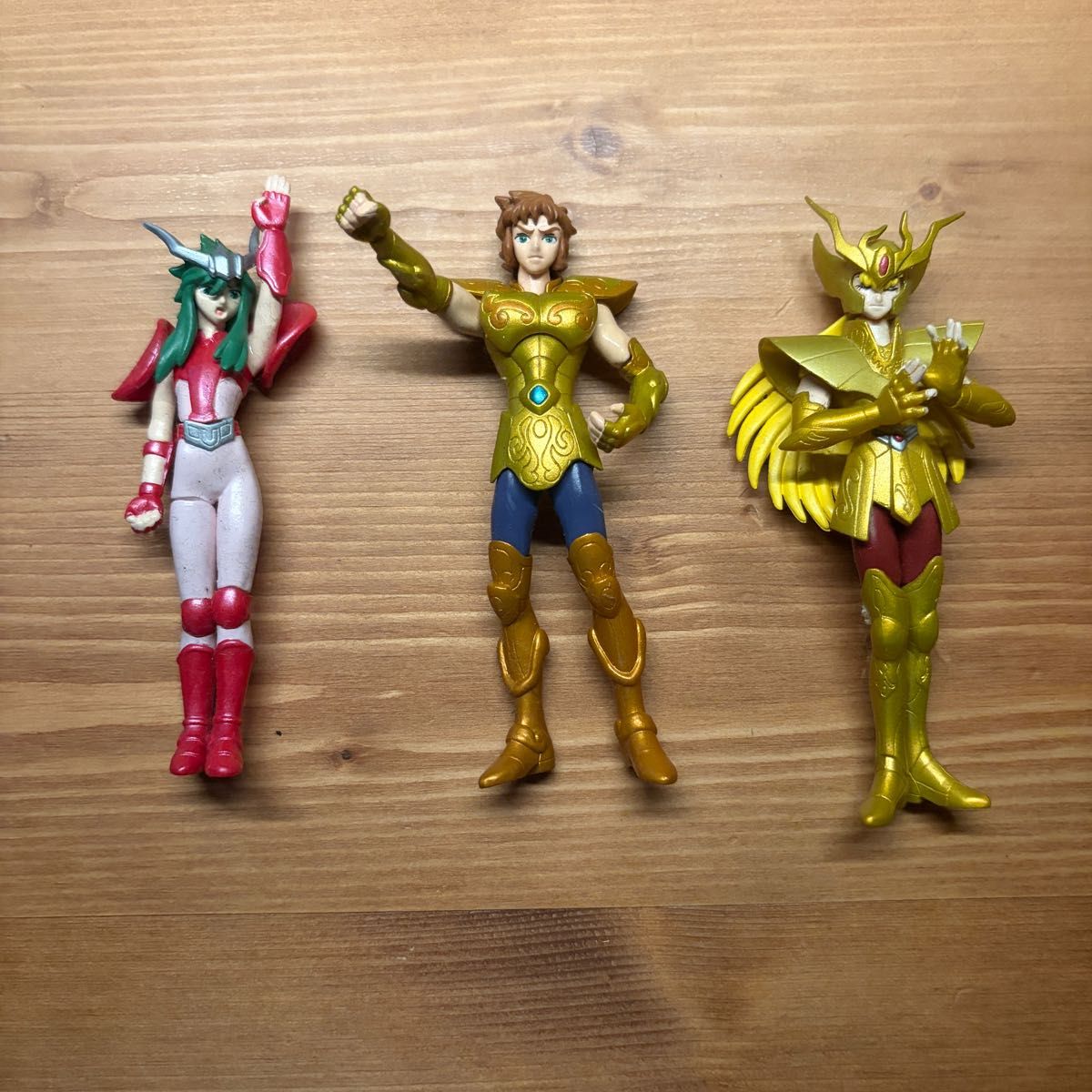 Saint Seiya Figure Set of 3, Sold as a Lot