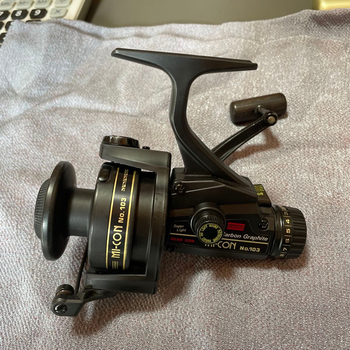 DIAMOND MI-CON 第103号 旋转渔轮 碳纤维 石墨