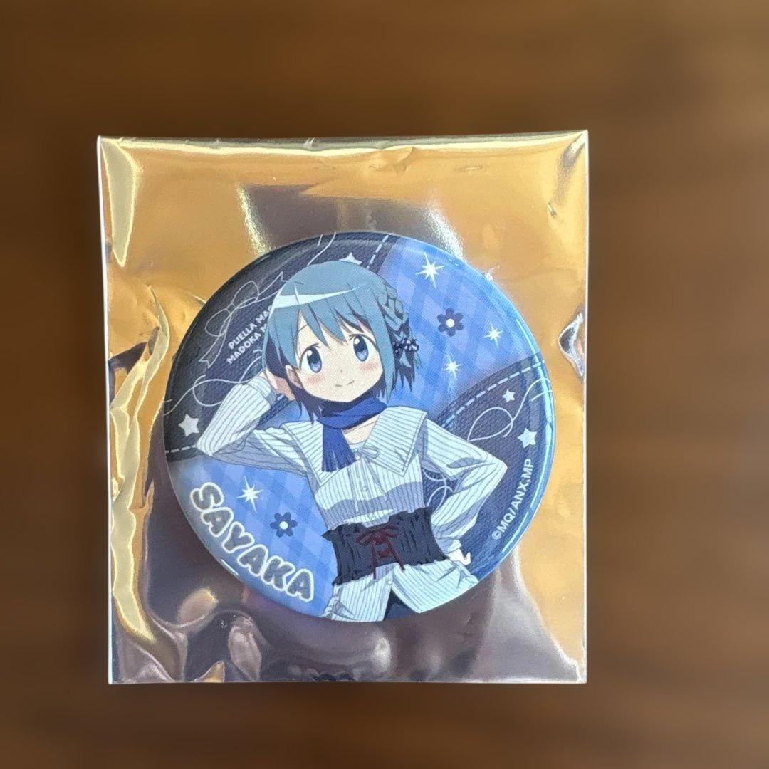 Madoka Magica Walpurgis no Kaiten PARCO Miki Sayaka Denim Coordination Can Badge