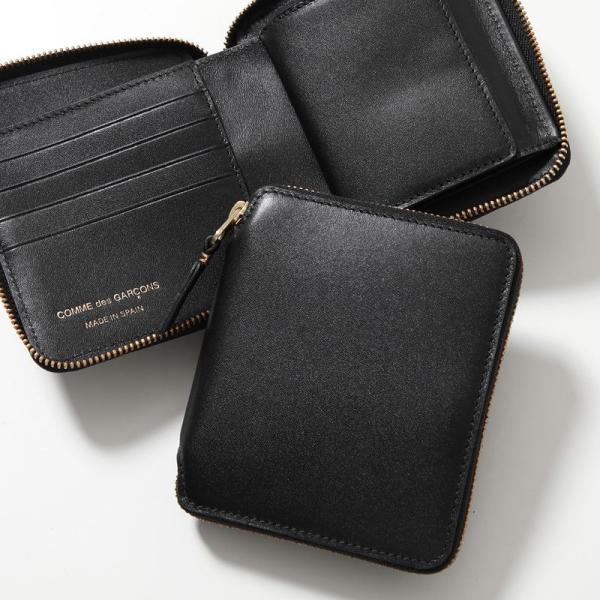 钱包 COMME des GARCONS 钱包 科姆德加尔松 两折拉链钱包 ARECALF 阿雷卡尔夫 SA2100 8Z-D002-051