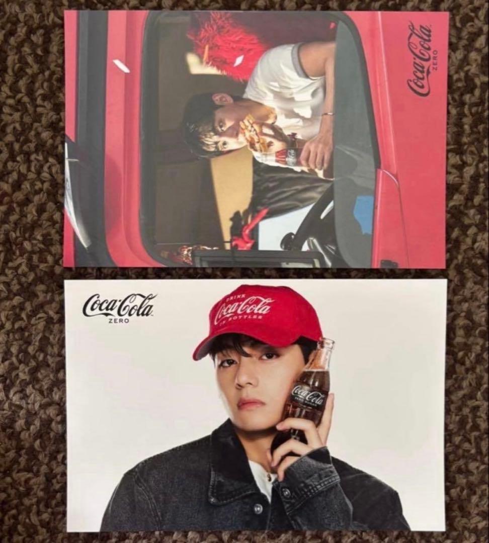 Coca-cola ZERO BTS V明信片套装