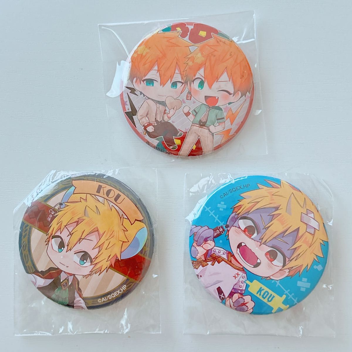 Jibaku Shounen Hanako-kun Minamoto Kou Teru Can Badge Lot Sale