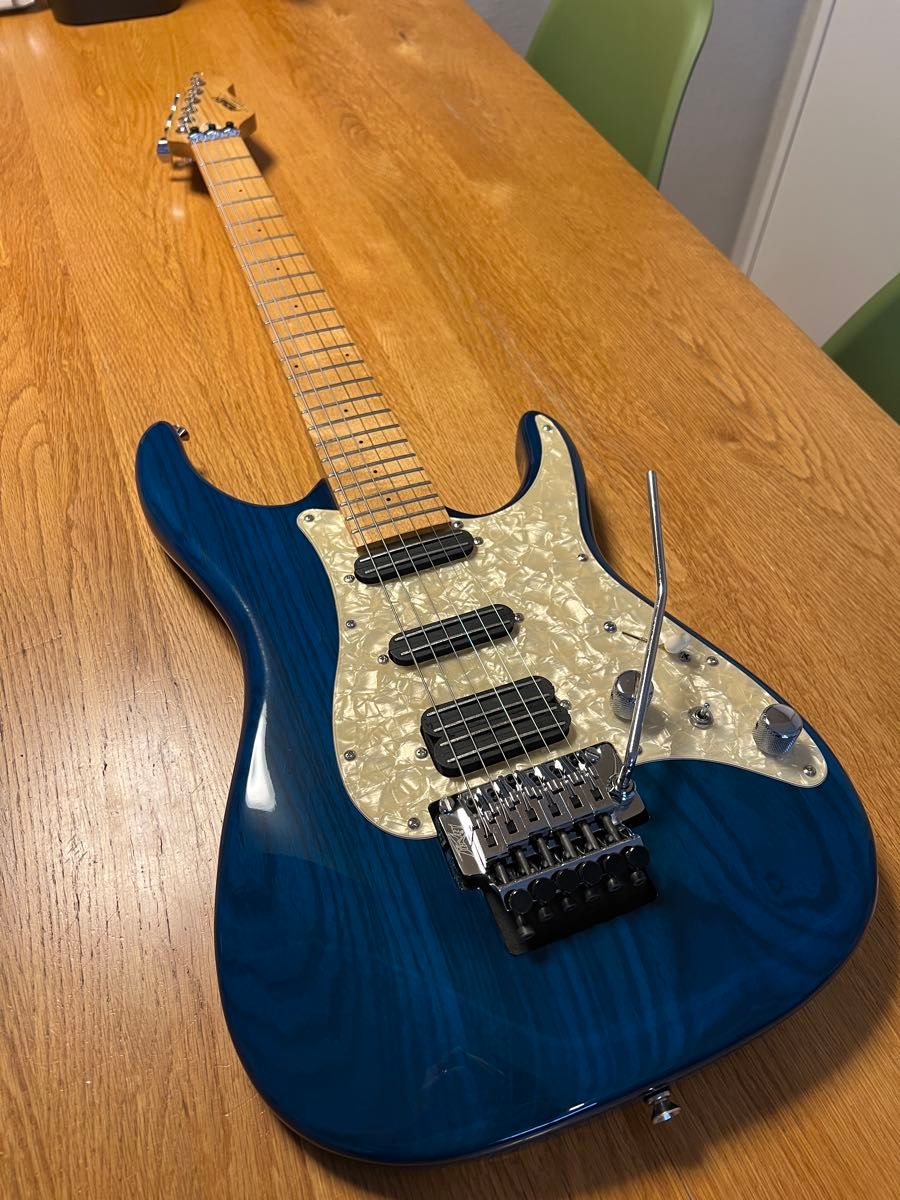 Peavey Axcelerator F 美国制造 1994年 稀有 Floyd Rose HSS