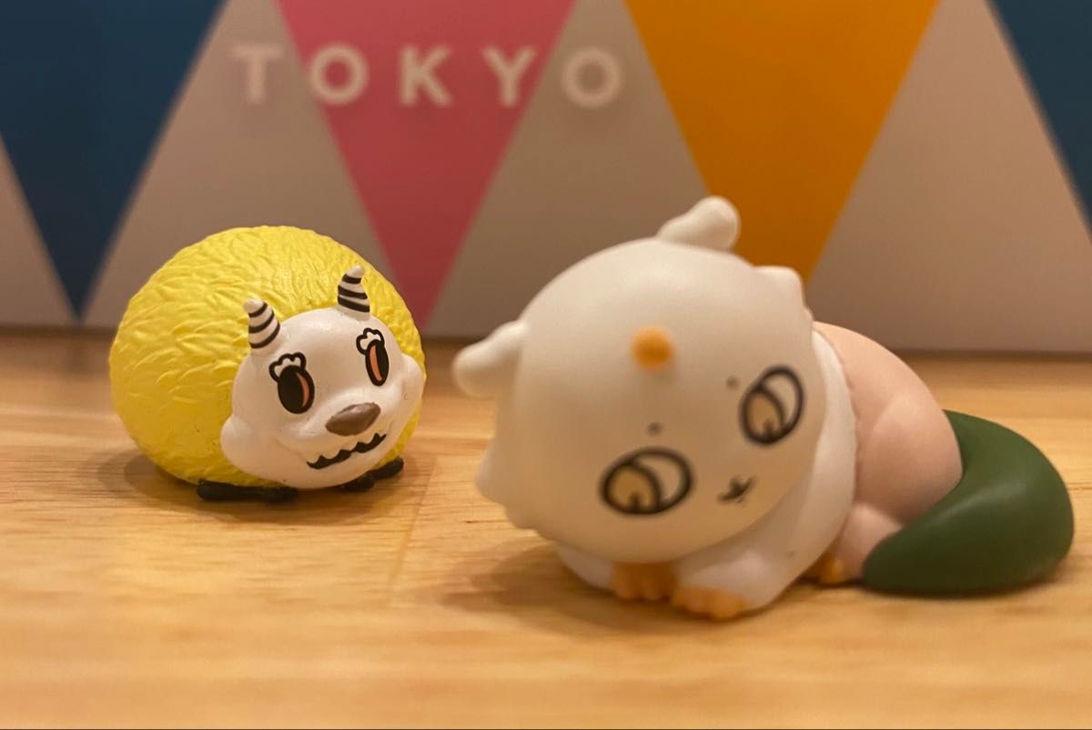 【2個セット】ちいかわパーク　まめまめフィギュア　あのこ　でかつよ　新品