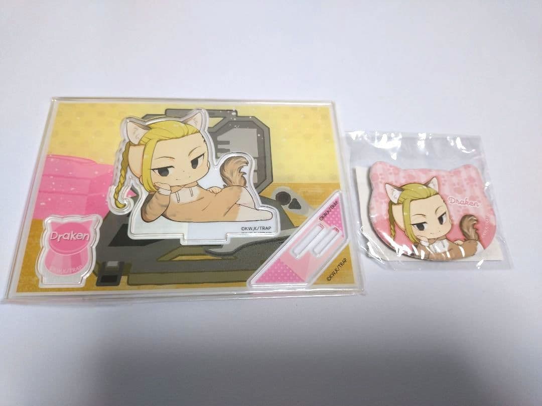 【Tokyo Revengers Acrylic Stand Can Badge Ken Ryuguji