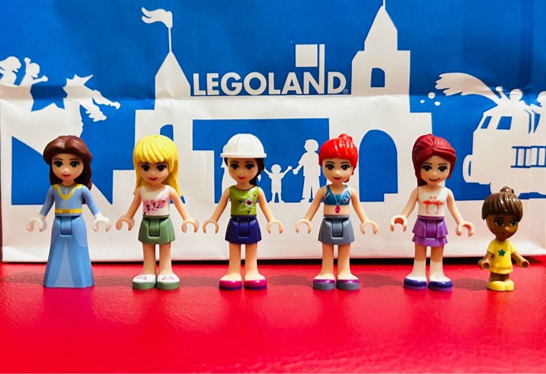 LEGO Friends 迷你人仔 6只套装 二手打包②