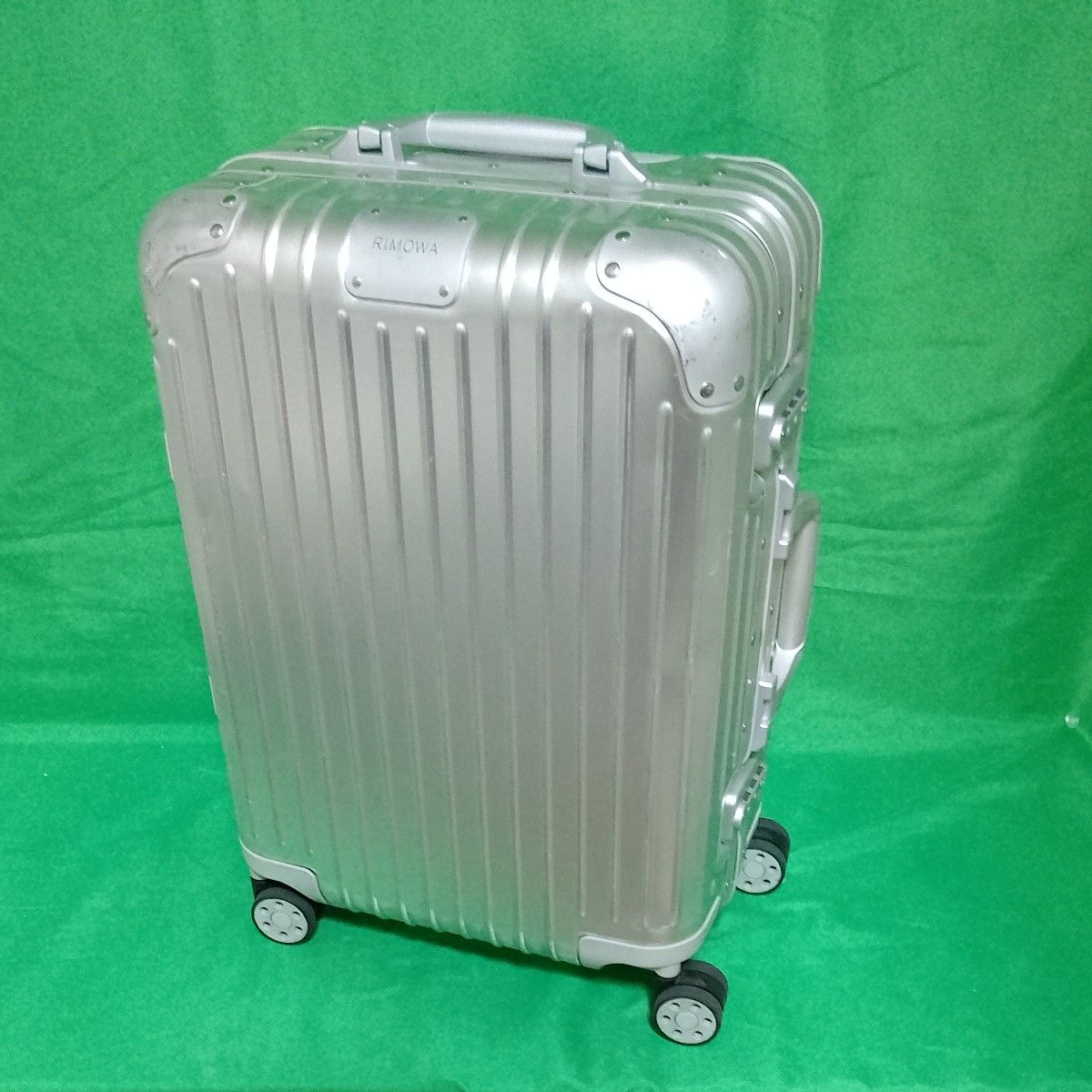 终身保证RIMOWA RIMOWA原创客舱铝行李箱4轮银色