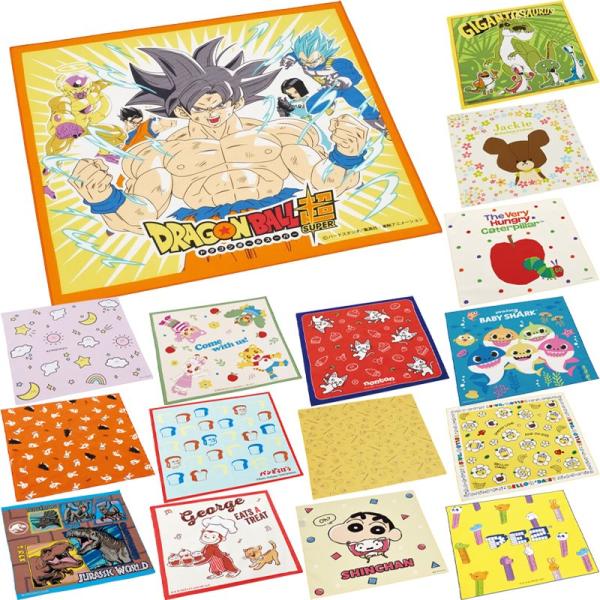 1~7个工作日发货 龙珠 午餐布 午餐垫 便当用品 43×43cm KB4 滑板 小学生 儿童 邮寄配送 爆买