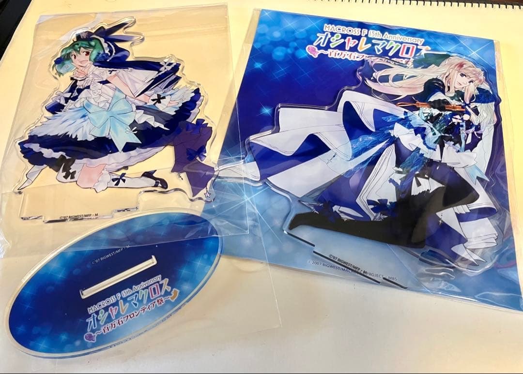 Macross F Stylish Macross Hyakkaishi Frontier Acrylic Stand 2-Piece Set