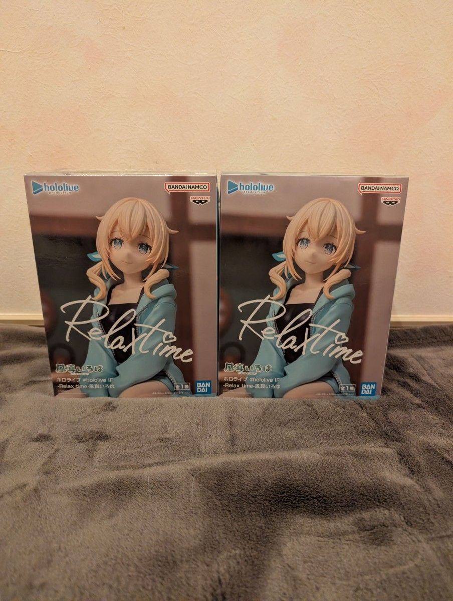 hololive #hololive IF Relax time 风真伊吕波 手办 2个套装