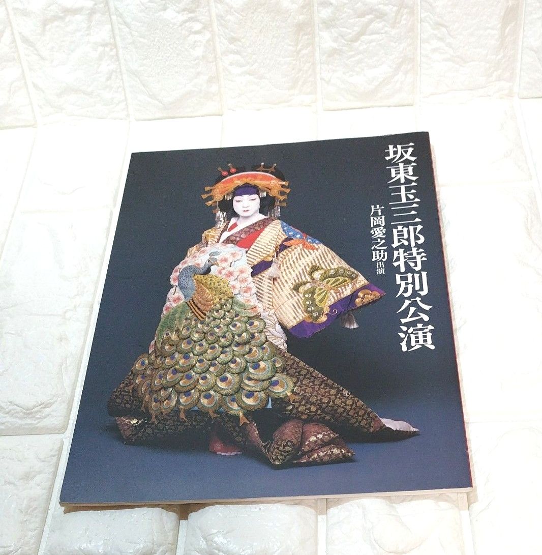 这是坂东玉三郎饰演游君阿古屋的《坛浦兜军记 阿古屋》演出的节目单（宣传册）。。