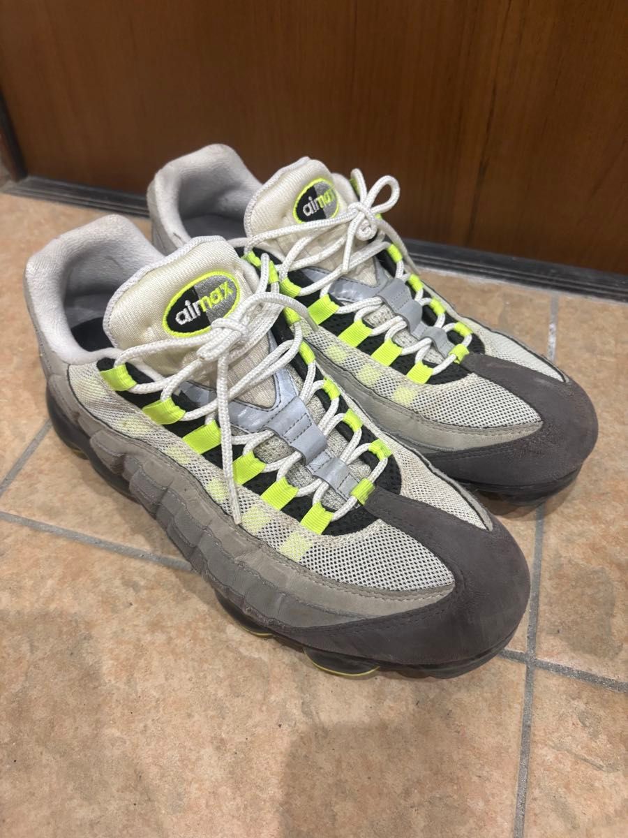 NIKE AIR VAPORMAX 95 黄色渐变 Air Max 运动鞋