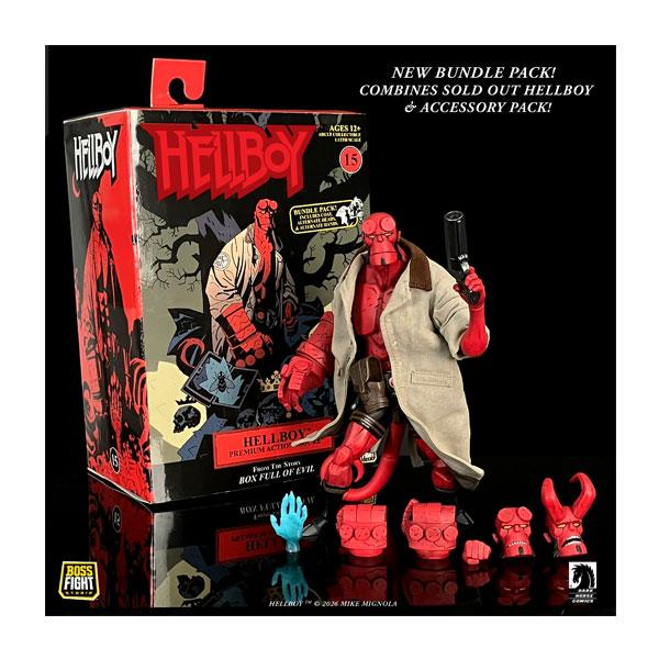 免运费◆Boss Fight Studio《地狱男爵》地狱男爵 1/12 Bundle Pack Box Full of Evil ver 完成品可动手办【预约未定】