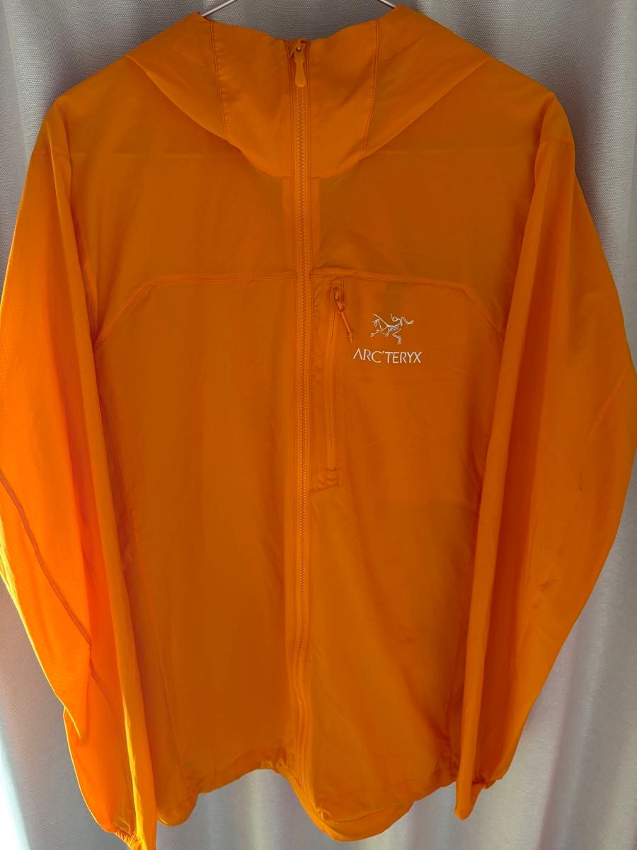 ARC'TERYX 阿克特利克斯 斯科米什 连帽尼龙夹克 橙色