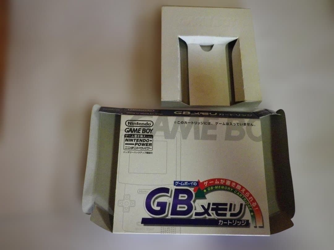 Price reduced again. [Empty box, rare, vintage] Game Boy Memory Cartridge Nintendo GB