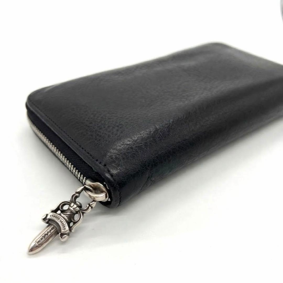 CHROME HEARTS 克罗心 REC F ZIP PLAIN 长款钱包