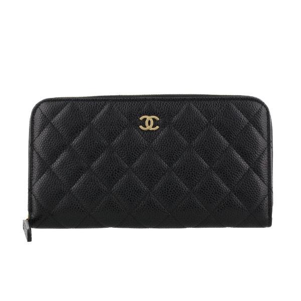 香奈儿 CHANEL 长款钱包 女士 黑色 AP0242 Y01864 C3906