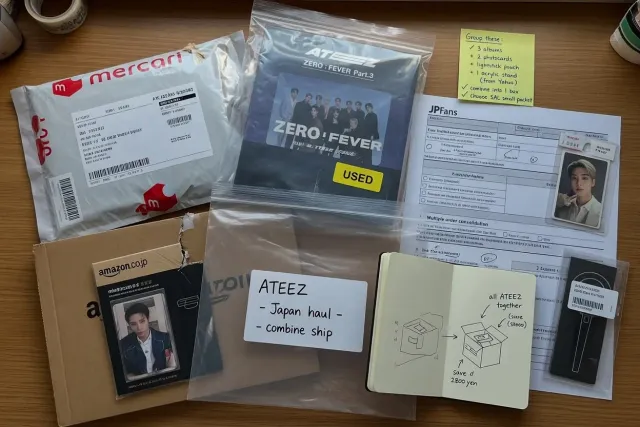 Combine Multiple ATEEZ Orders