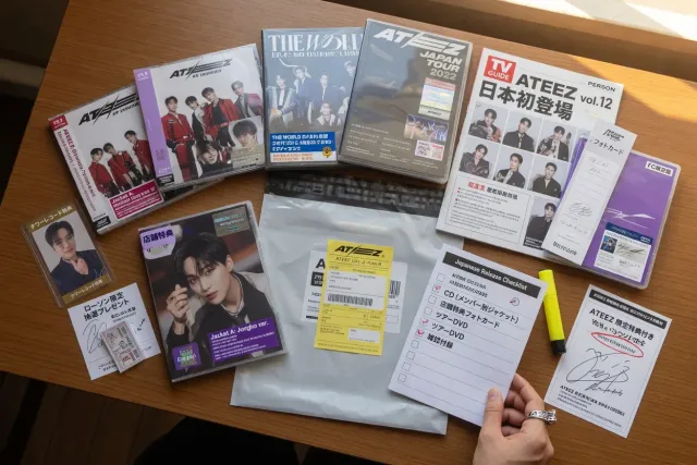 Understand what counts as a Japanese ATEEZ release