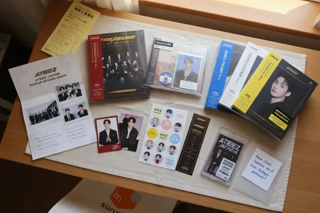 What ATEEZ merchandise can you buy from Japan?