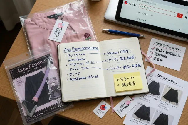 How to Find Axes Femme Listings in Japan