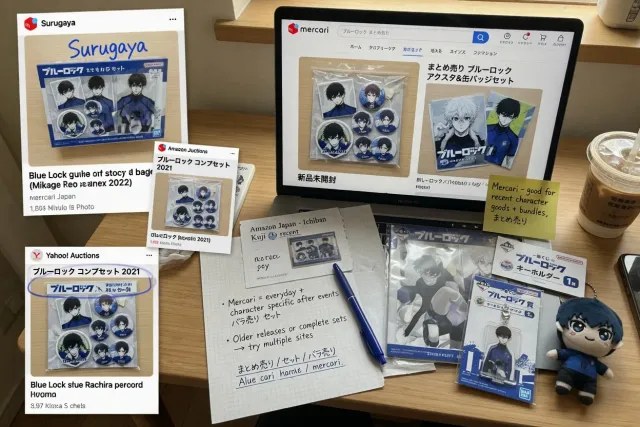 Choose the right Japanese marketplace for the item you want