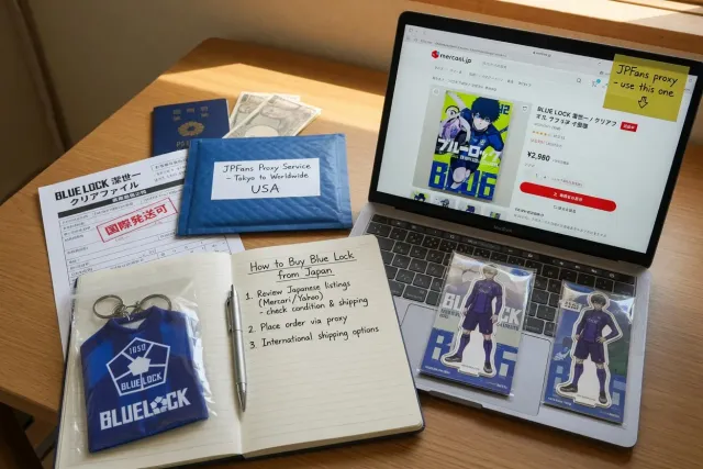 How to Buy Blue Lock Merchandise from Japan