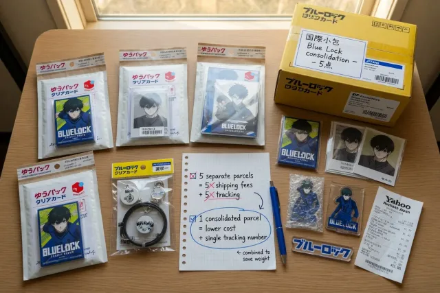 Why combining Blue Lock purchases can reduce shipping complexity