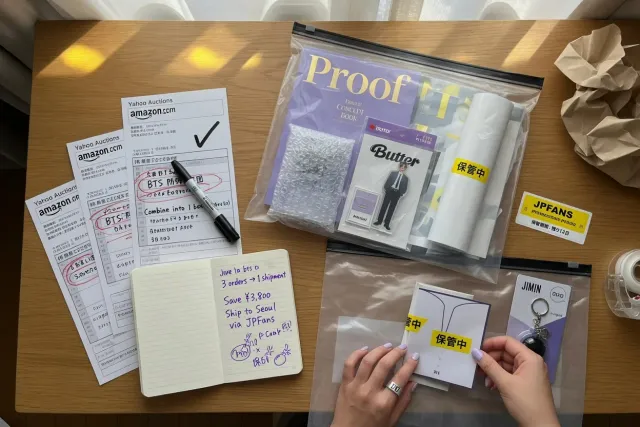 How to Consolidate BTS Orders for International Shipping