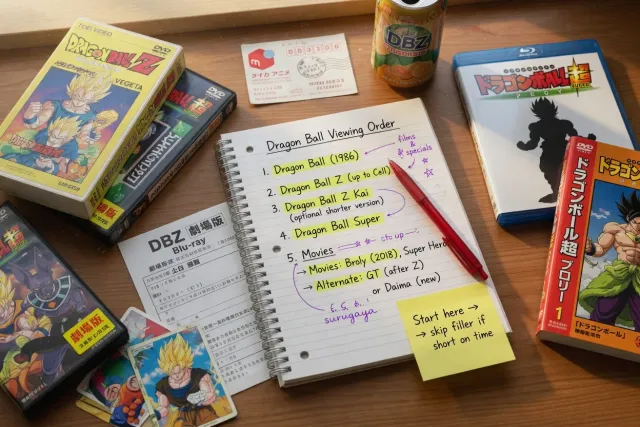 How to Watch Dragon Ball in Order