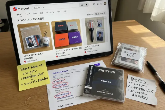 Start with the Japanese name for ENHYPEN