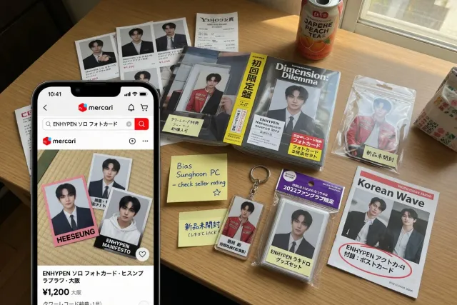 Where to find ENHYPEN merchandise in Japan