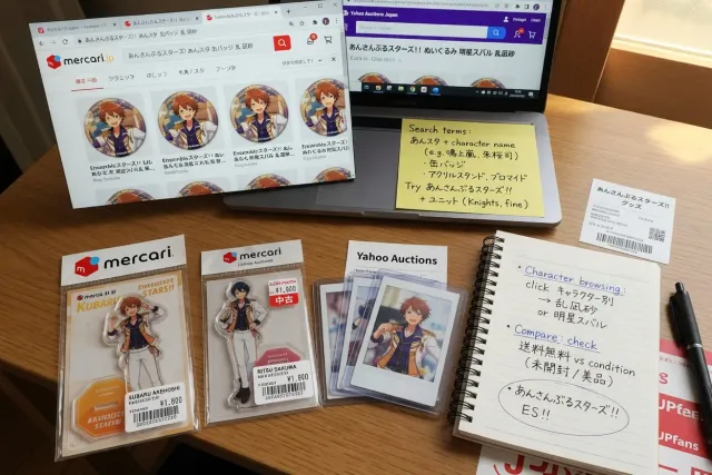 How to Find Ensemble Stars!! Merchandise on Japanese Marketplaces