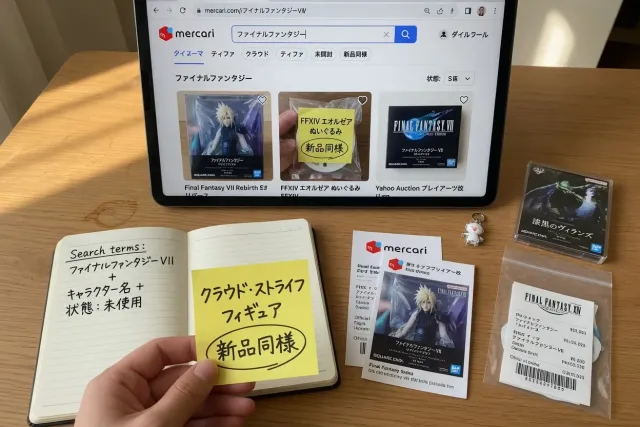 How to Search Japanese Final Fantasy Listings