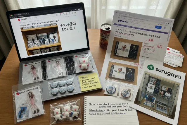Where to find Final Fantasy merchandise in Japan