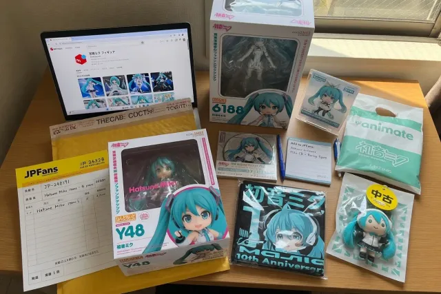Hatsune Miku figures and Japanese merchandise for collectors shopping through JPFinds