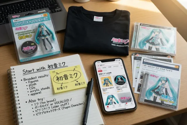 Start with the essential Japanese Hatsune Miku keywords