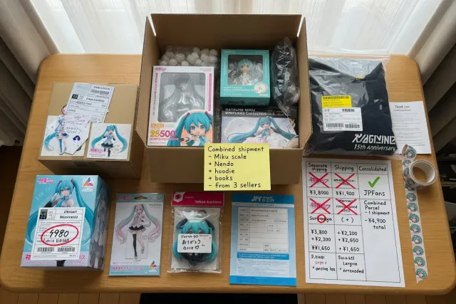 Why consolidate Hatsune Miku orders?