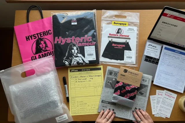 Consolidation and International Shipping for Hysteric Glamour Orders