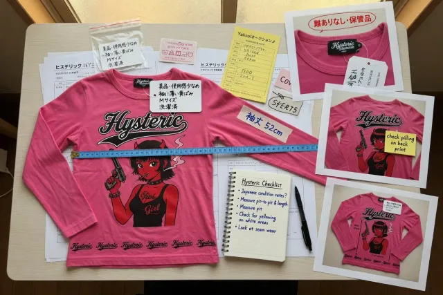 How to Review Used Hysteric Glamour Listings