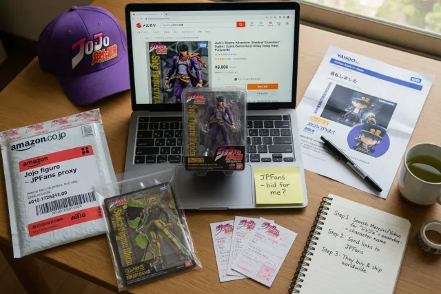 How to Buy JoJo Merchandise from Japan