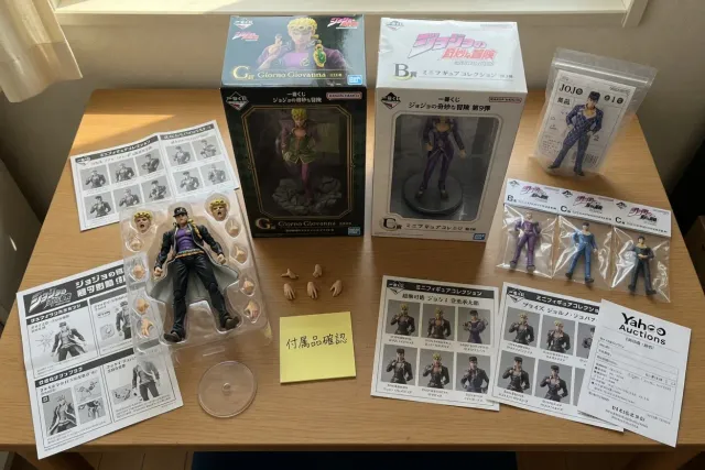 Know the main types of JoJo merchandise sold in Japan