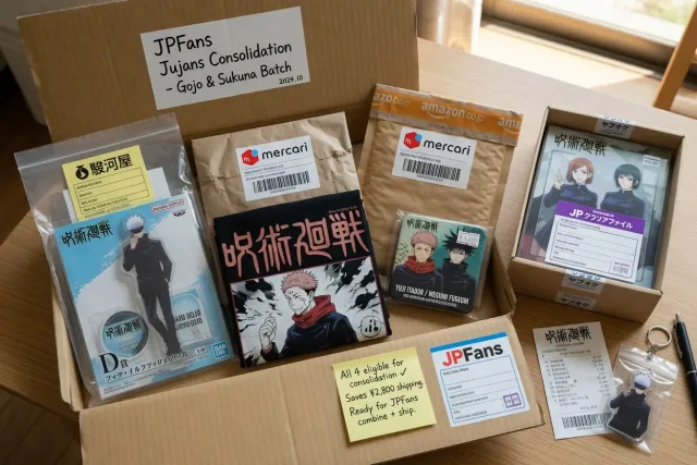 How Consolidation Works for Multiple Jujutsu Kaisen Purchases