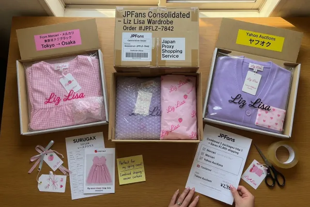 How Package Consolidation Works for Liz Lisa Orders