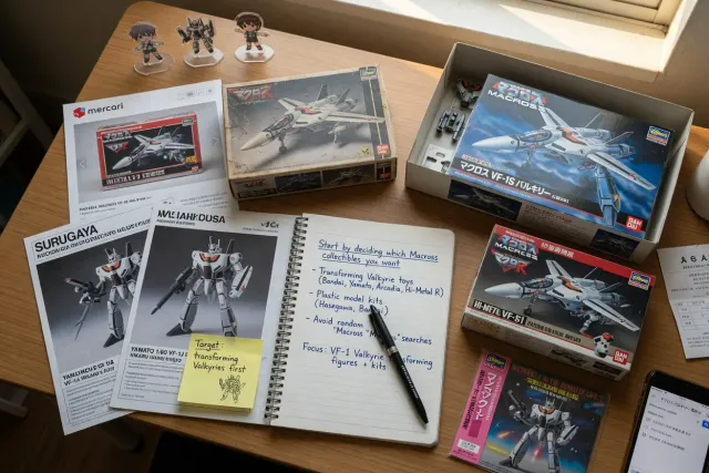 Start by deciding which Macross collectibles you want
