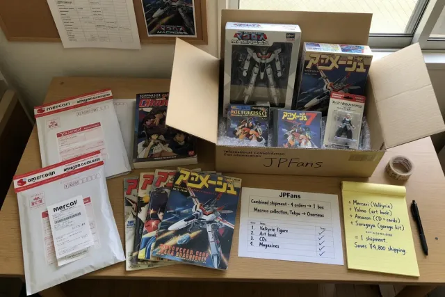 Why consolidate Macross orders before international shipping?