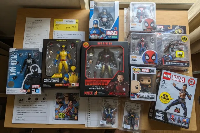 Know the main types of Marvel items available in Japan